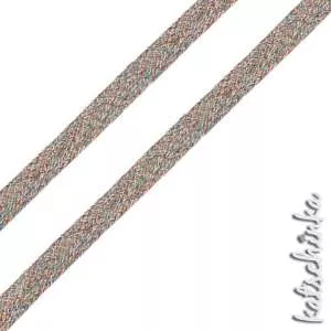 Flache Baumwoll-Kordel meliert 20 mm – Hochwertiges Hoodieband für Kleidung & Taschen